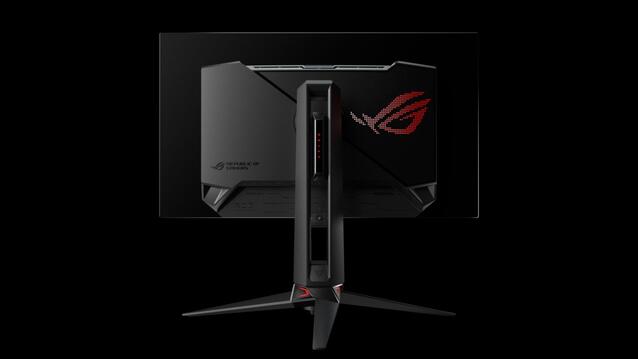 ASUS ROG Swift OLED PG27AQDM Rückseite