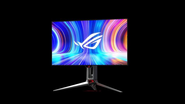 ASUS ROG Swift OLED PG27AQDM Front