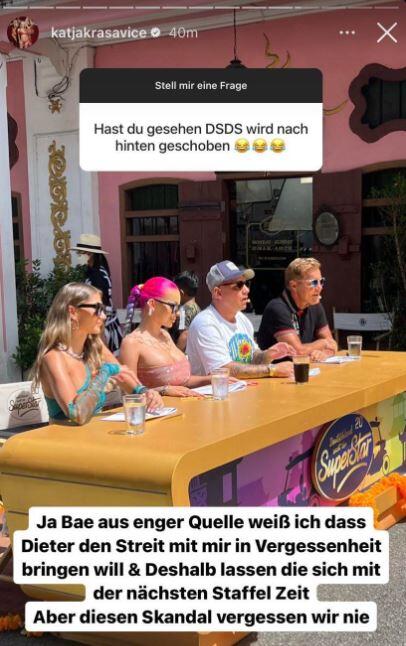 DSDS Verschiebung