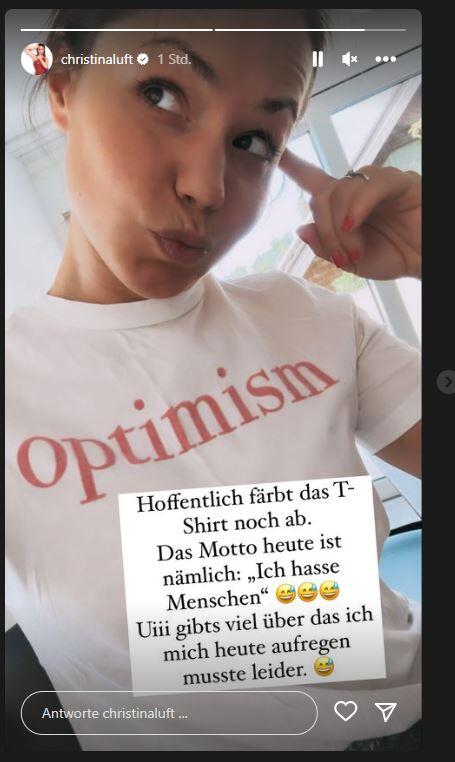 Christina Luft Optimismus-Shirt