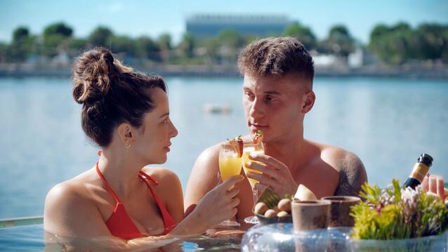 Bachelorette Jennifer Saro und Fynn Lukas Kunz