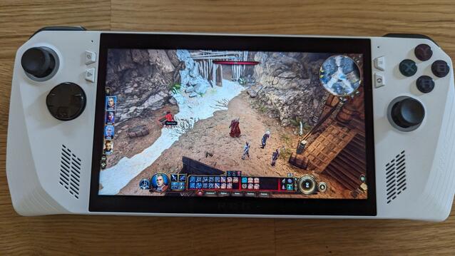 Baldur&#039;s Gate 3 auf dem ASUS ROG Ally