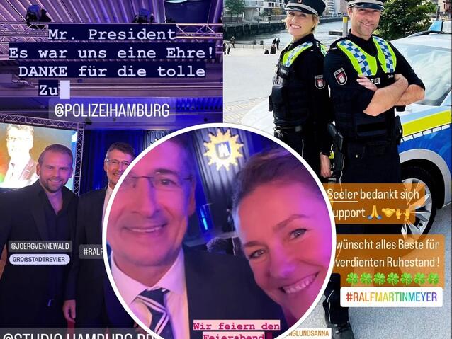 Abschied Polizeipräsident Ralf Martin Meyer