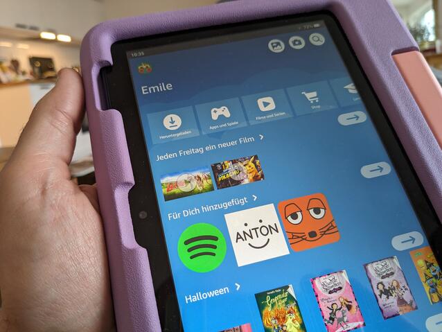 Fire HD 8 Kids Test 4