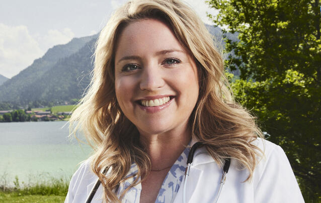Die Landarztpraxis: Caroline Frier als Dr Sarah König