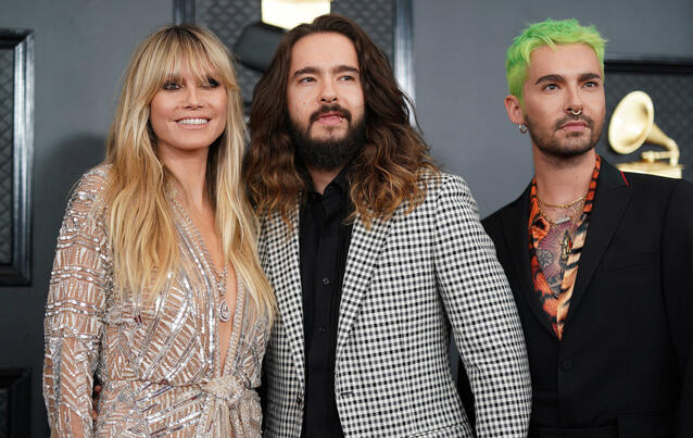 Heidi Klum, Bill Kaulitz, Tom Kaulitz