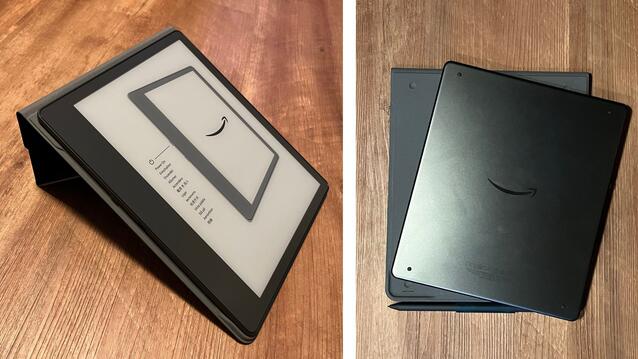 Amazon Kindle Scribe von Vorne und Hinten. Guter erster Eindruck