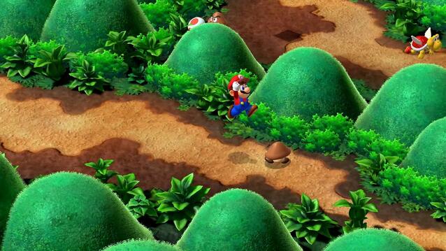 Spielwelt Super Mario RPG
