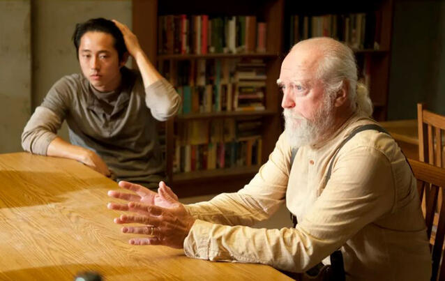 &quot;The Walking Dead&quot;: Steven Yeun als Glenn und Scott Wilson als Hershel