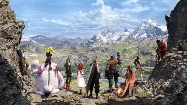 Final Fantasy VII Rebirth Grafik