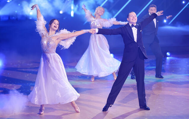 Gabriel Kelly und Malika Dzumaev bei &quot;Let&#039;s Dance&quot;