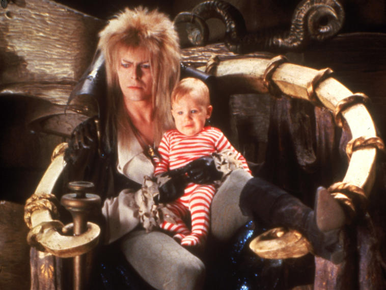 In "Die Reise ins Labyrinth" wurde Baby Toby Froud von David Bowie gefangen gehalten.