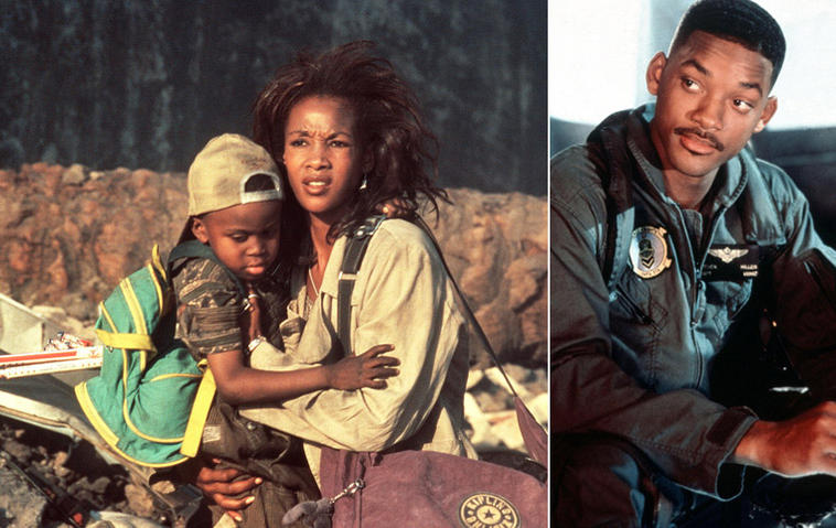 Independence Day, Will Smith, Vivica Fox, Ross Bagley
