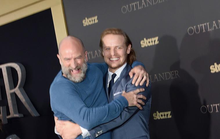 "Outlander"-Stars Sam Heughan und Graham McTavish 2015