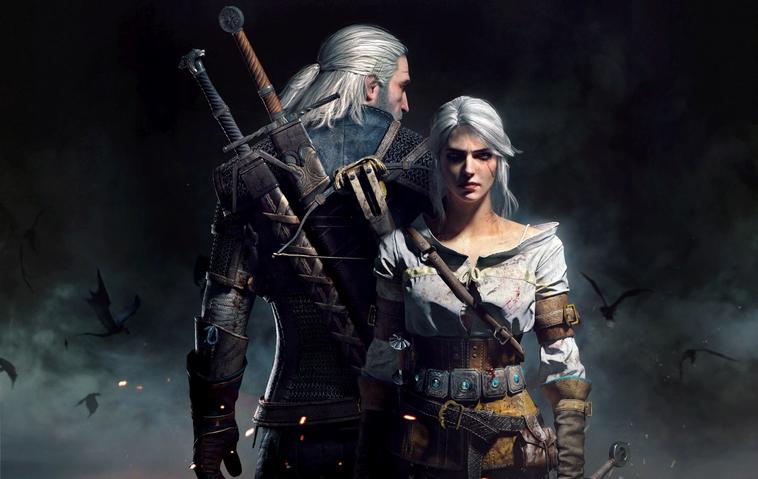 Geralt und Ciri in "The Witcher"