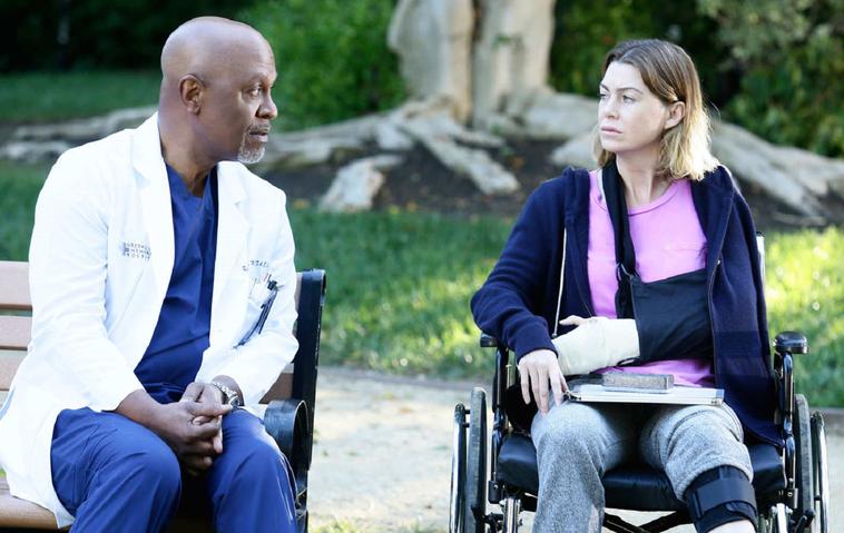 grey's anatomy: Meredith Grey (Ellen Pompeo) und richard webber