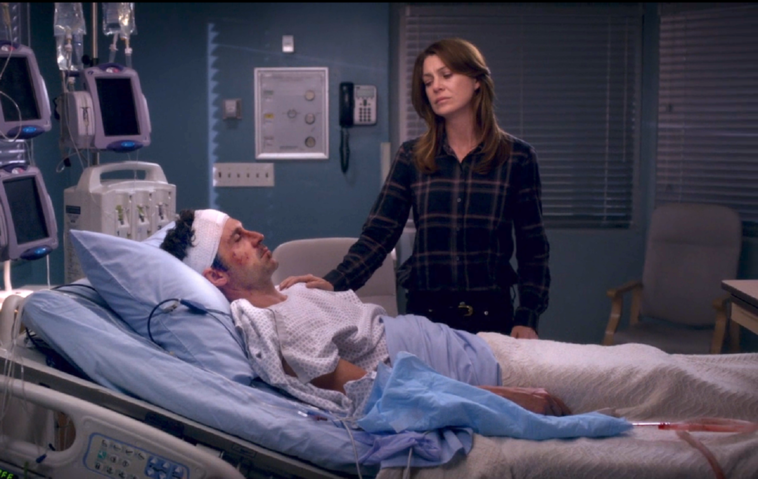 "Grey's Anatomy": Derek Shepherd (Patrick Dempsey)/McDreamy u Ellen Pompeo als Meredith Grey