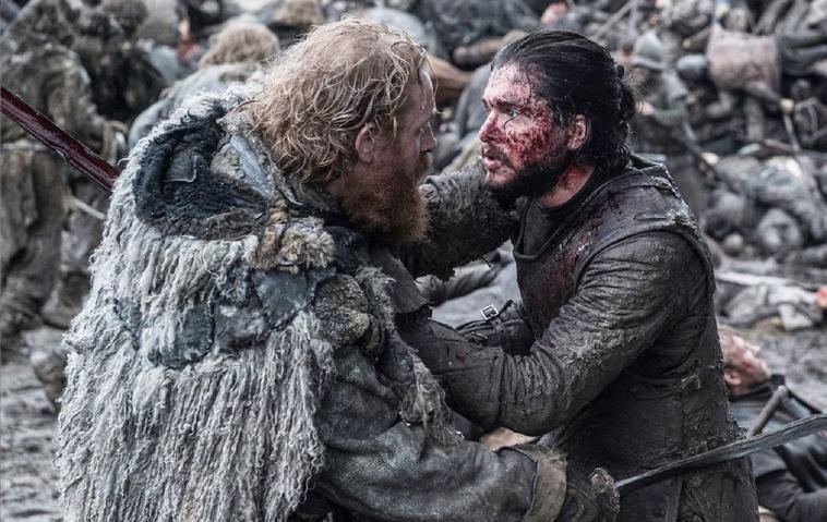 "Game of Thrones" GOT "Battle of Bastards" Jon Snow (Kit Harington) und Tormund (Kristofer Hivju)