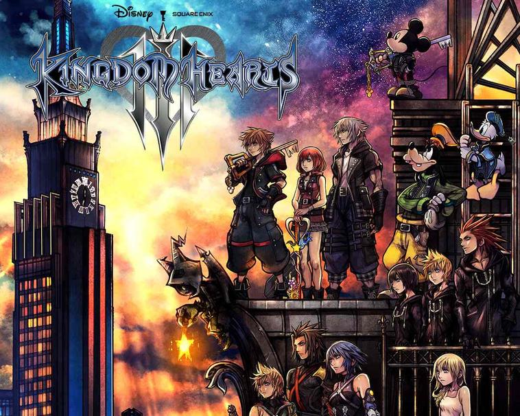 Kingdom Hearts 3 Key Art