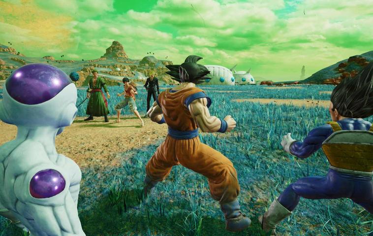Jump Force Dragonball One Piece