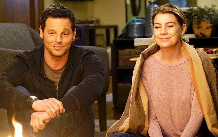 "Grey's Anatomy": Meredith Grey (Ellen Pompeo) und Alex Karev (Justin Chambers)