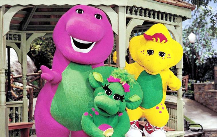 Der lila Dino aus „Barney und seine Freunde“ ist heute ein Tantra-Guru!