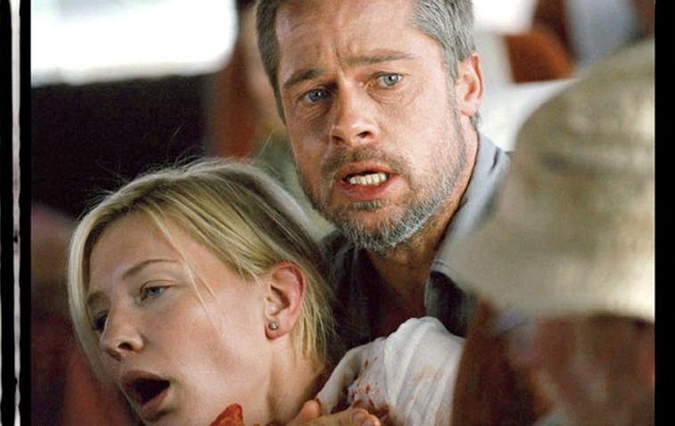 Brad Pitt (und Cate Blanchett) im Film "Babel" -  privat ist er ein wahrer Held