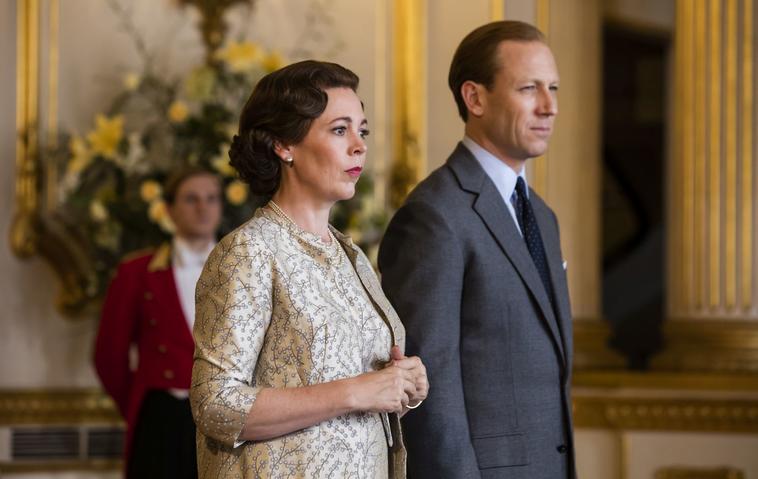 The Crown Tobias Menzies und Olivia Colman