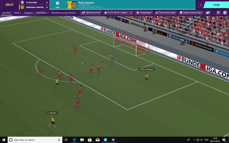 Football Manager 2020 Spielengine