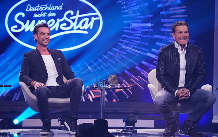 Florian Silbereisen und Dieter Bohlen bei DSDS