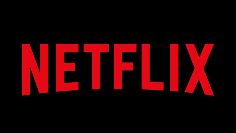 Netflix Logo in Schwarz