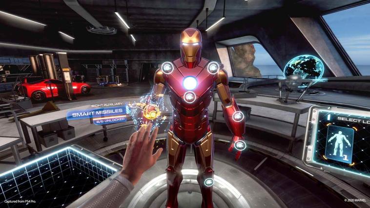 Iron Man Suit in Iron Man VR