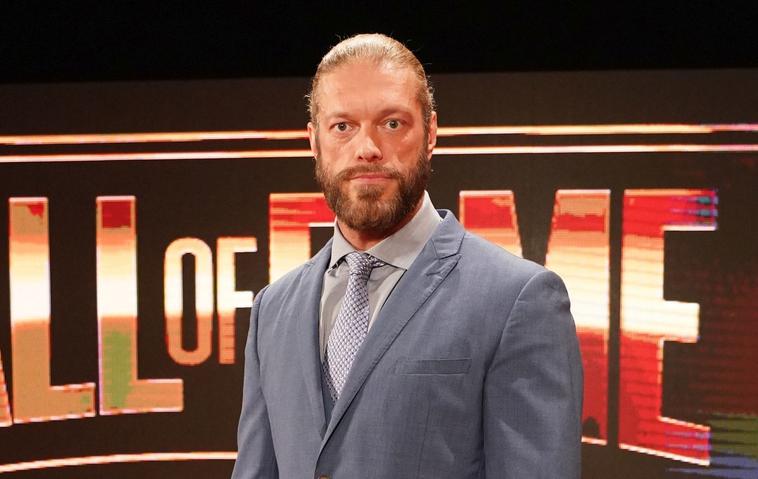 WWE Edge bei der Hall of Fame Zeremonie
