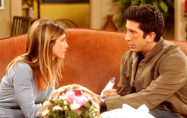 Friends / Jennifer Aniston und David Schwimmer