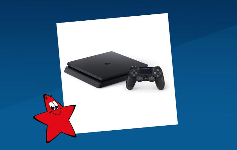 PlayStation 4 mit Controller