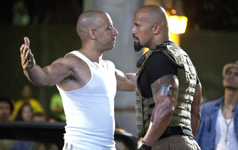 FF9 Vin Diesel Dwayne Johnson