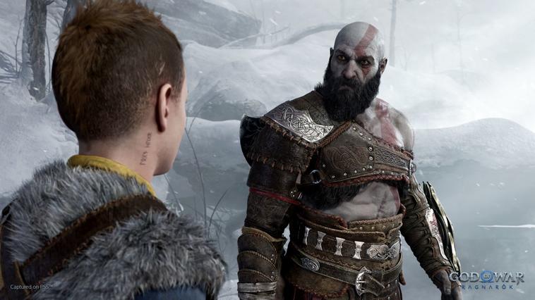 God of War Ragnarök Kratos