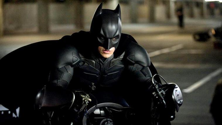 Christian Bale als Batman in Christopher Nolans Dark Knight Trilogie.