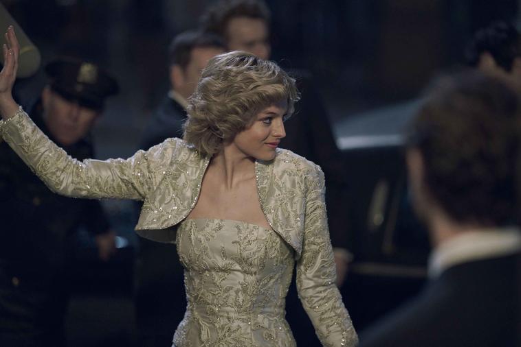 Emma Corrin in der Rolle der Princess Diana in "The Crown"
