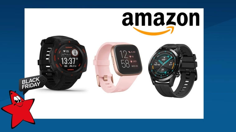 Jetzt gibt es günstige Black Friday Fitness-Tracker und Smartwatch-Deals auf Amazon