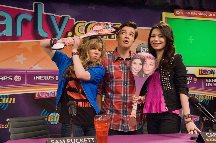 iCarly Cast Sam, Freddie und Carlie