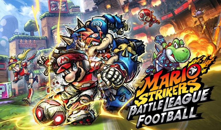 Mario Strikes Battle League Football
