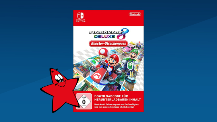 Mario Kart 8 Deluxe Streckenpass: Hier kriegst du ihn günstig auf Amazon 