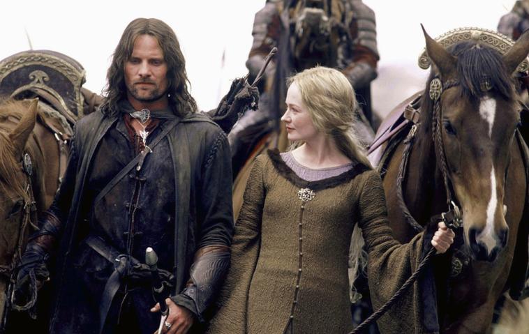 Herr der Ringe Eowyn Aragorn