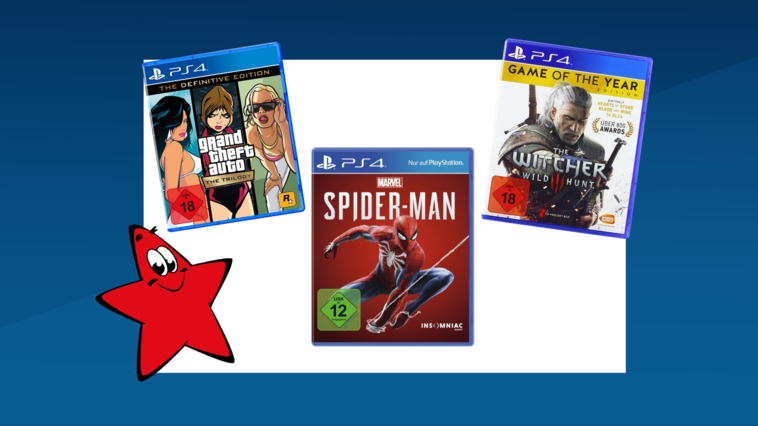 Tolle Spiele für PS4 und PS5 im Angebot