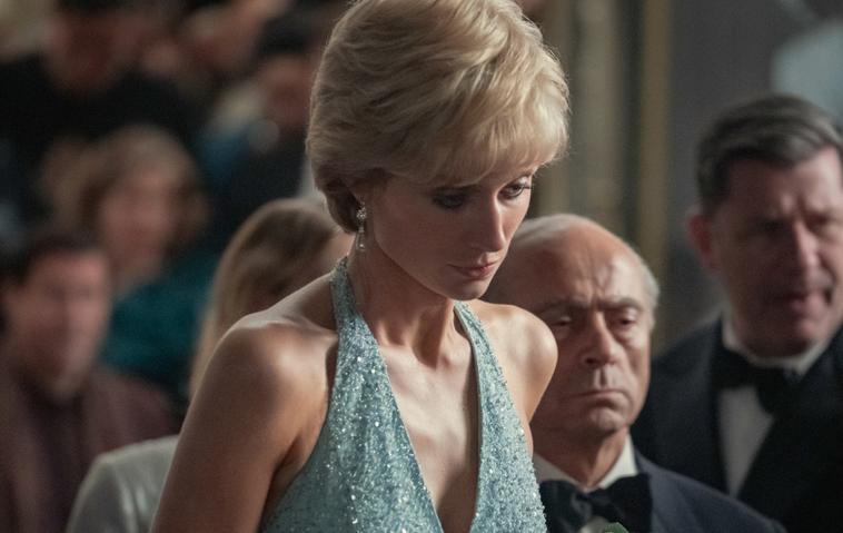 Elizabeth Debicki in "The Crown", Staffel 5 als Prinzessin Diana.