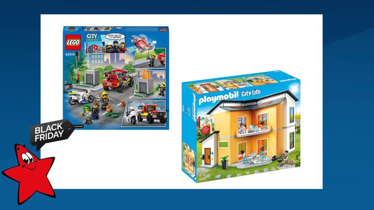 Black Friday Spielzeug: Lego, Playmobil, Ravensburger reduziert