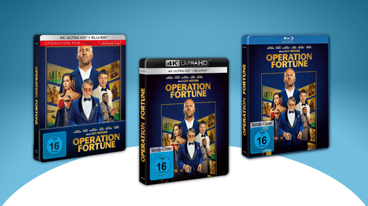 "Operation Fortune" auf Blu-ray, 4K UHD und im Steelbook kaufen