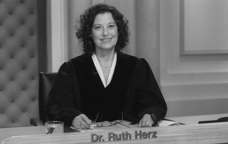 Ruth Herz ist tot - Sie war RTL-Richterin in "Das Jugendgericht"