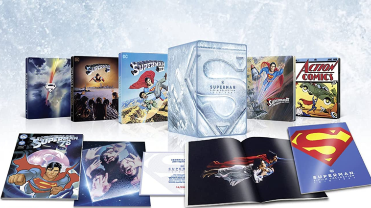 Superman 1-4 im limitierten Steelbook-Set kaufen